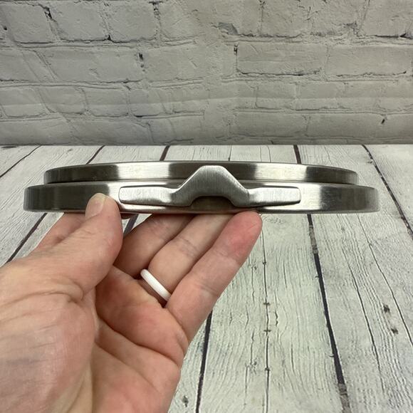 CALPHALON Premier Space Saving Flat Glass Lid For 8" Fry Pan Skillet - Picture 6 of 6